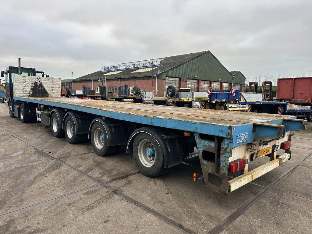 Floor 2 AXLE STEERING an 2 LIFT AXLE - Dropside/ Flatbed semi-trailer: picture 5 Floor 2 AXLE STEERING an 2 LIFT AXLE - Dropside/ Flatbed semi-trailer: picture 5