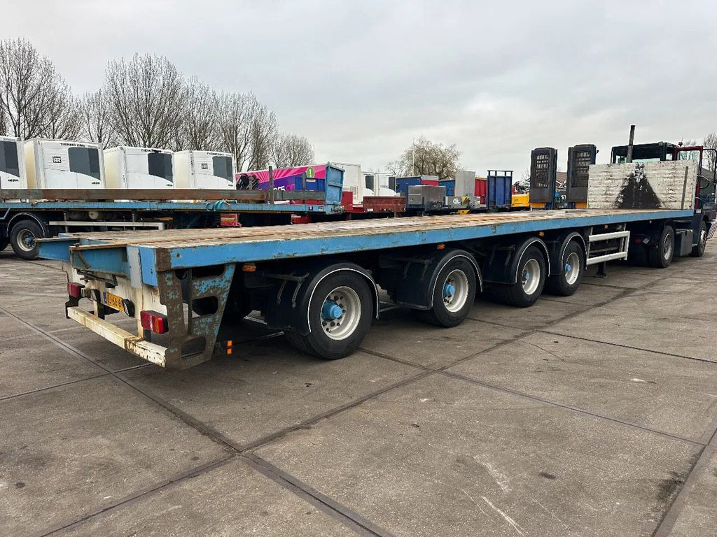 Floor 2 AXLE STEERING an 2 LIFT AXLE - Dropside/ Flatbed semi-trailer: picture 4 Floor 2 AXLE STEERING an 2 LIFT AXLE - Dropside/ Flatbed semi-trailer: picture 4