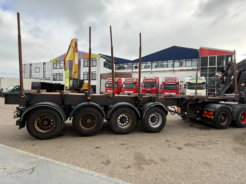 KEL-BERG 4 AXLE - BPW - EXTENDABLE - HOLZ/WOOD/HOUT - Logging semi-trailer: picture 5 KEL-BERG 4 AXLE - BPW - EXTENDABLE - HOLZ/WOOD/HOUT - Logging semi-trailer: picture 5