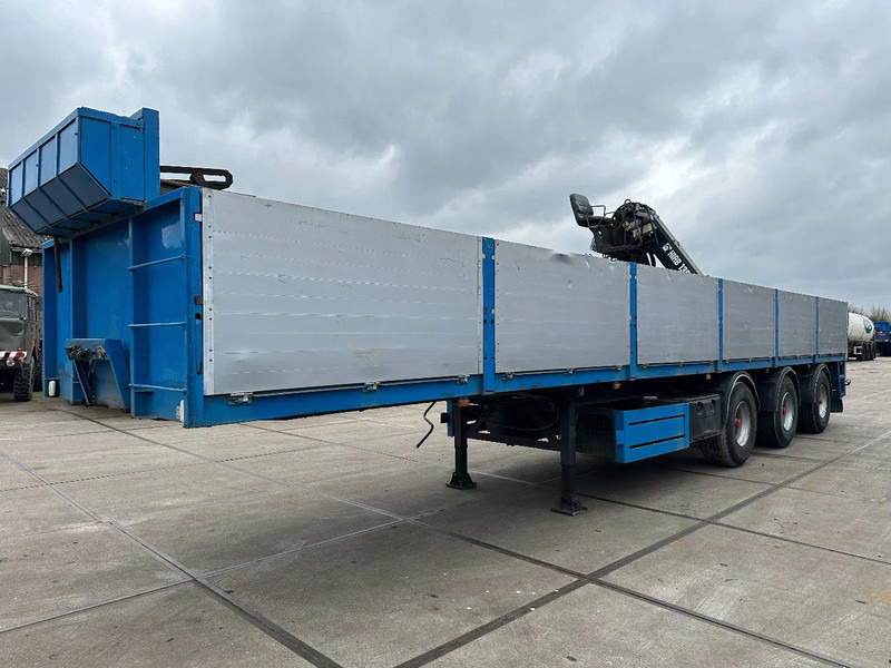 Dropside/ Flatbed semi-trailer Kwb HIAB 130R-206-2006: picture 15