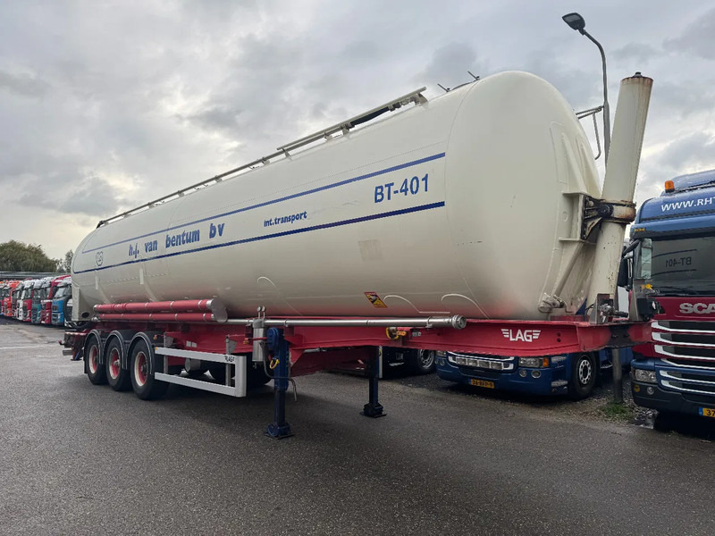 LAG O-3-39 - 61.000 LITER - TIPPER BULK - 3 AXLE - BPW - Tank semi-trailer: picture 1 LAG O-3-39 - 61.000 LITER - TIPPER BULK - 3 AXLE - BPW - Tank semi-trailer: picture 1