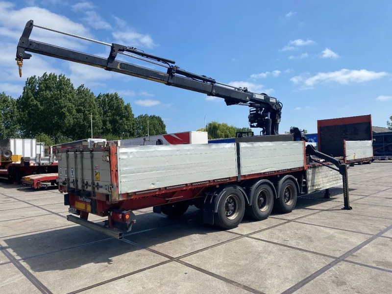Lecitrailer MET HIAB R165 F3 - Dropside/ Flatbed semi-trailer: picture 3 Lecitrailer MET HIAB R165 F3 - Dropside/ Flatbed semi-trailer: picture 3