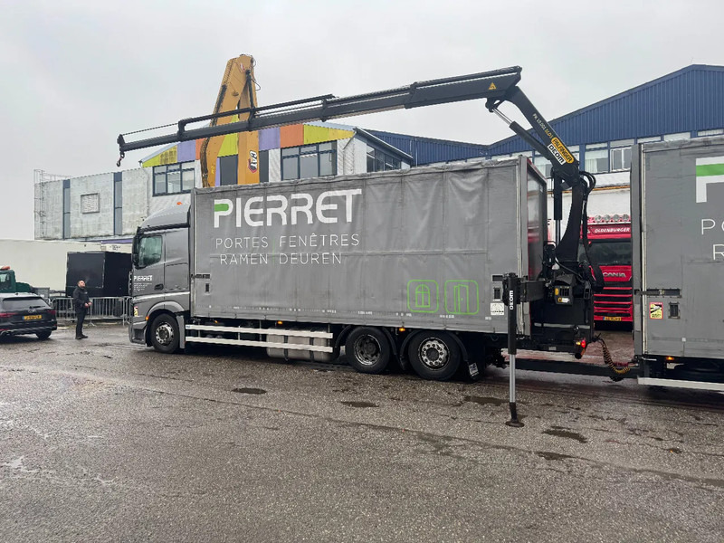 Mercedes-Benz Actros 2645 PALFINGER PK 19 + REMOTE CONTROL + ROYEN HANGER COMPLETE 2017! - Curtainsider truck, Crane truck: picture 5 Mercedes-Benz Actros 2645 PALFINGER PK 19 + REMOTE CONTROL + ROYEN HANGER COMPLETE 2017! - Curtainsider truck, Crane truck: picture 5