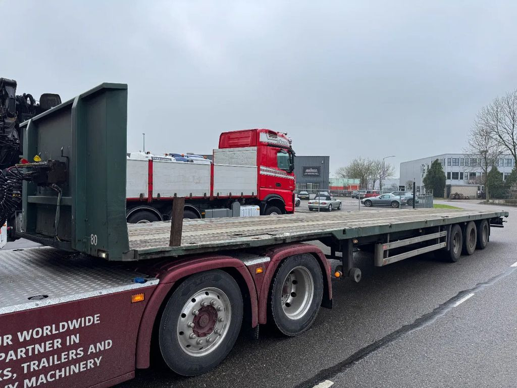 Pacton 3 AXLE BPW + TWISLOCKS - Dropside/ Flatbed semi-trailer: picture 1 Pacton 3 AXLE BPW + TWISLOCKS - Dropside/ Flatbed semi-trailer: picture 1