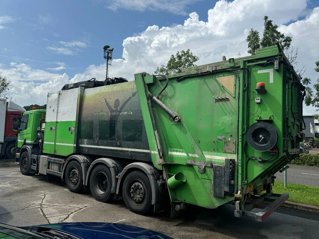 Garbage truck Scania P360 8X2 - HIAB 211BW-3 + FAUN VARIOPRESS - ONLY: picture 8