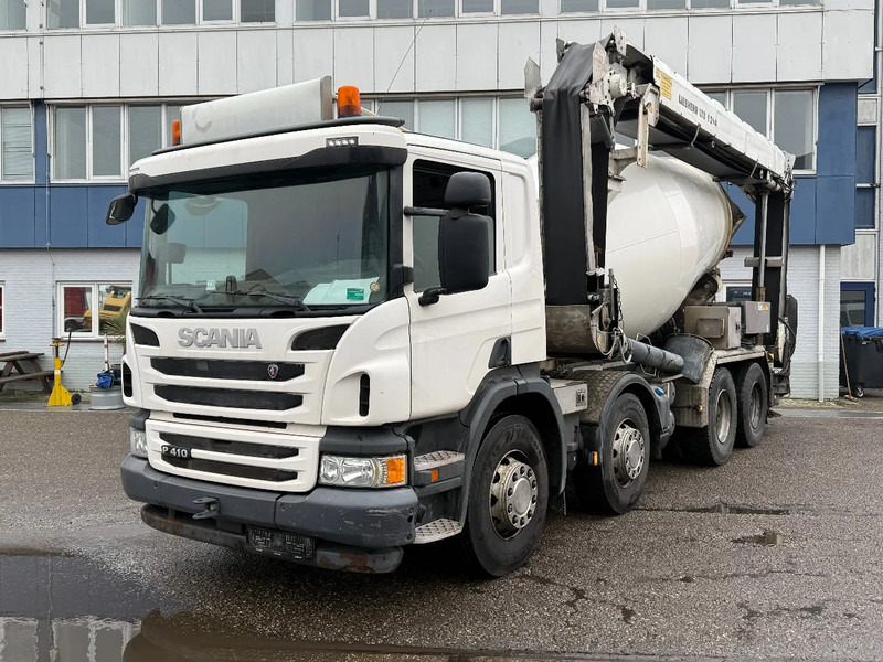 Scania P410 8X4 EURO 6 + LIEBHERR 9M3 + LIEBHERR 12-4 BELT - Concrete mixer truck: picture 1 Scania P410 8X4 EURO 6 + LIEBHERR 9M3 + LIEBHERR 12-4 BELT - Concrete mixer truck: picture 1