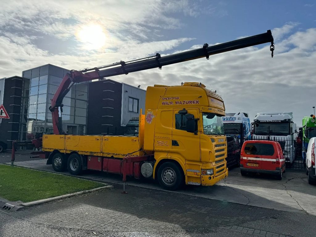 Scania R500 V8 6X2 EURO 5 + HIAB 377EP-4XS + REMOTE CON - Dropside/ Flatbed truck, Crane truck: picture 2 Scania R500 V8 6X2 EURO 5 + HIAB 377EP-4XS + REMOTE CON - Dropside/ Flatbed truck, Crane truck: picture 2
