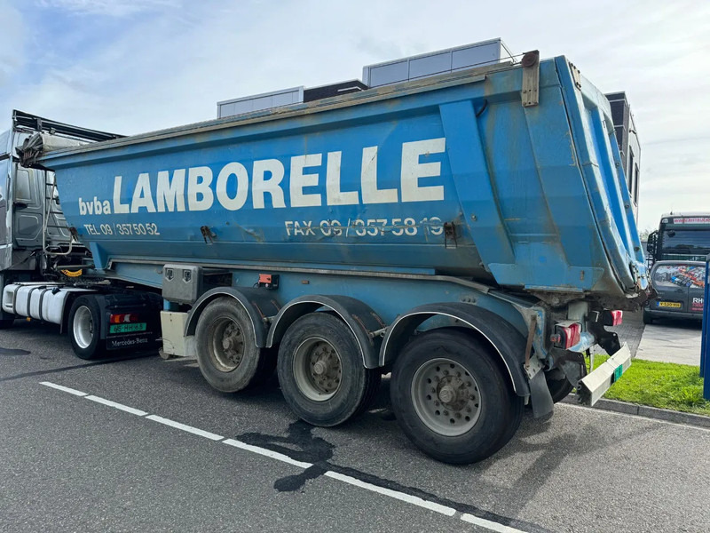 TURBO'S HOET KIPPER - 3 AXLE BPW + LIFTING AXLE + FULL ALU - Tipper semi-trailer: picture 2 TURBO'S HOET KIPPER - 3 AXLE BPW + LIFTING AXLE + FULL ALU - Tipper semi-trailer: picture 2