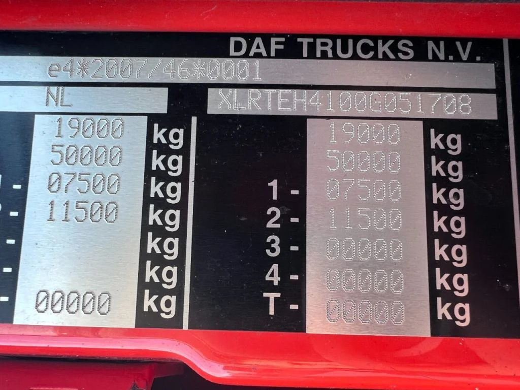 Tractor unit DAF XF 440 SC 4X2 MEGA 757.858km: picture 10