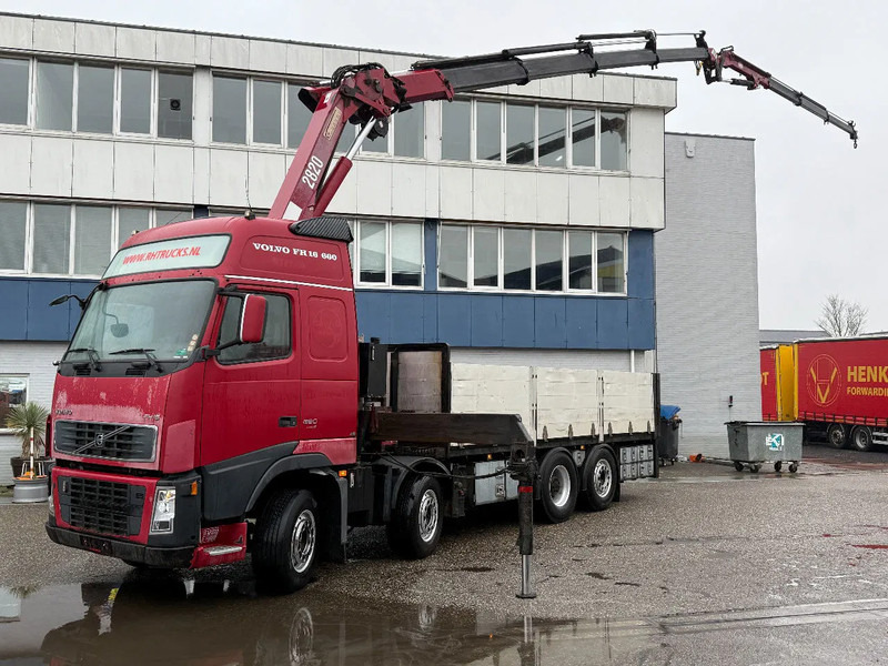 Volvo FH 16.660 8X2 + HMF 2820 K4 + JIB FJ 900 K3+3 + WINCH - Crane truck: picture 2 Volvo FH 16.660 8X2 + HMF 2820 K4 + JIB FJ 900 K3+3 + WINCH - Crane truck: picture 2