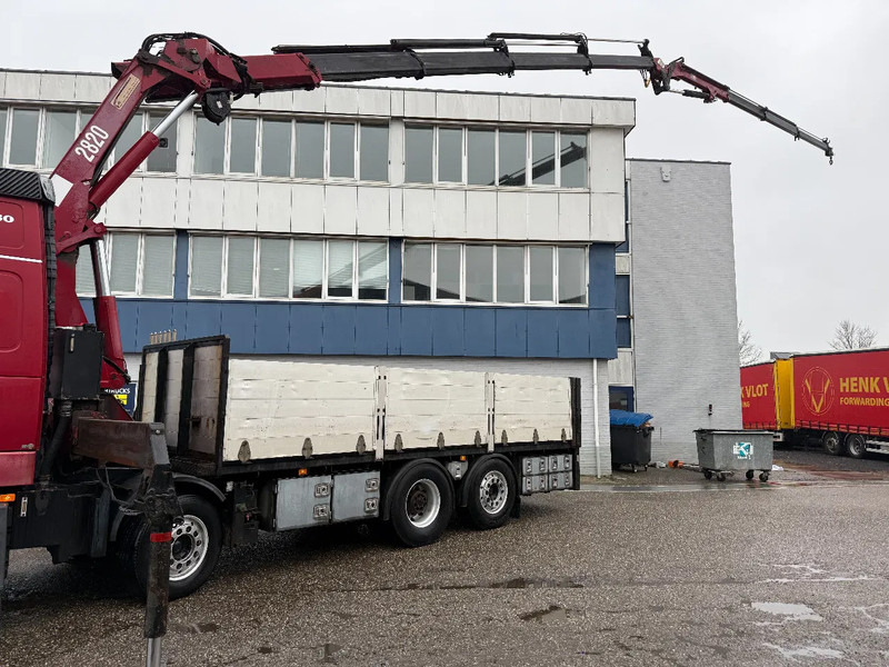 Volvo FH 16.660 8X2 + HMF 2820 K4 + JIB FJ 900 K3+3 + WINCH - Dropside/ Flatbed truck, Crane truck: picture 3 Volvo FH 16.660 8X2 + HMF 2820 K4 + JIB FJ 900 K3+3 + WINCH - Dropside/ Flatbed truck, Crane truck: picture 3
