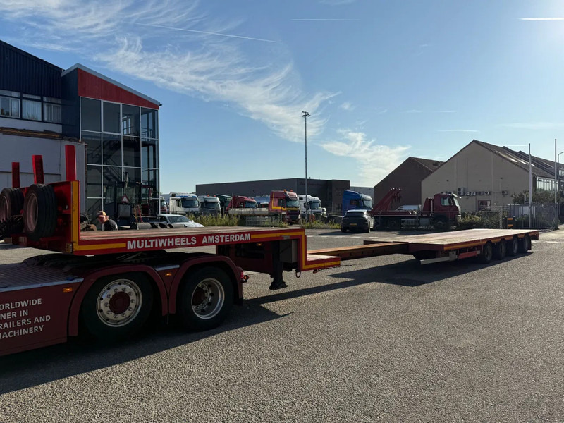 Zwalve 6,5 M EXTENDABLE, 2 AXLE STEERING - Low loader semi-trailer: picture 1 Zwalve 6,5 M EXTENDABLE, 2 AXLE STEERING - Low loader semi-trailer: picture 1