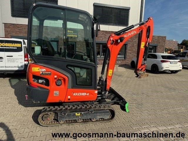 Kubota KX 018-4 - Mini excavator: picture 2 Kubota KX 018-4 - Mini excavator: picture 2