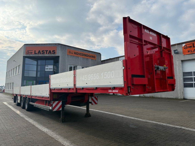 KEL-BERG 3-axle Stepdeck/Tiefbettauflieger/Nedbygget - Low loader semi-trailer: picture 1 KEL-BERG 3-axle Stepdeck/Tiefbettauflieger/Nedbygget - Low loader semi-trailer: picture 1