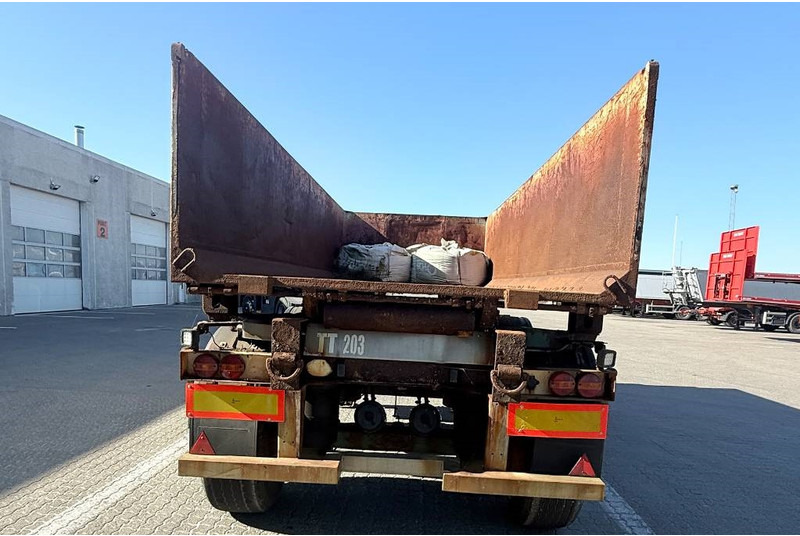 Pacton Containerchassis w. Steelbox / Stahlcontainer - Container transporter/ Swap body semi-trailer: picture 4 Pacton Containerchassis w. Steelbox / Stahlcontainer - Container transporter/ Swap body semi-trailer: picture 4