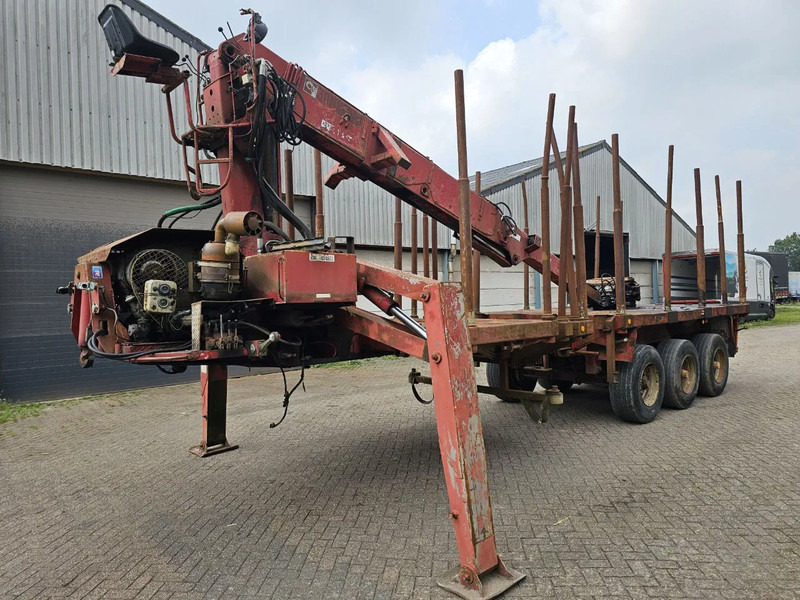 Doll 20T Crane - 6 meter extendable - Logging semi-trailer: picture 1 Doll 20T Crane - 6 meter extendable - Logging semi-trailer: picture 1