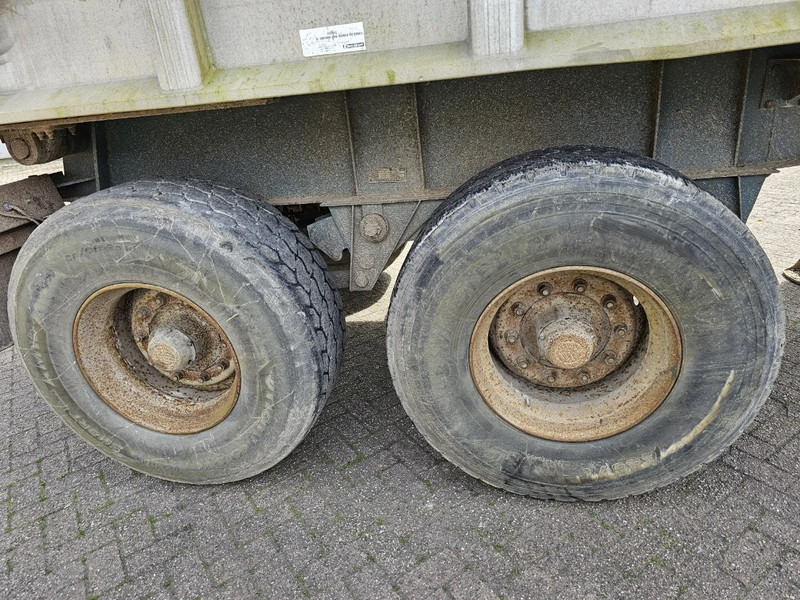 Tipper semi-trailer Kaiser STEEL CHASSIS - ALU BUCKET - STEELSPRING - DRUM BRAKES: picture 9