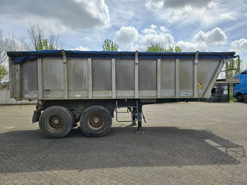 Kaiser STEEL CHASSIS - ALU BUCKET - STEELSPRING - DRUM BRAKES - Tipper semi-trailer: picture 4 Kaiser STEEL CHASSIS - ALU BUCKET - STEELSPRING - DRUM BRAKES - Tipper semi-trailer: picture 4