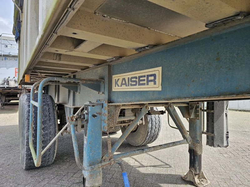 Tipper semi-trailer Kaiser STEEL CHASSIS - ALU BUCKET - STEELSPRING - DRUM BRAKES: picture 13