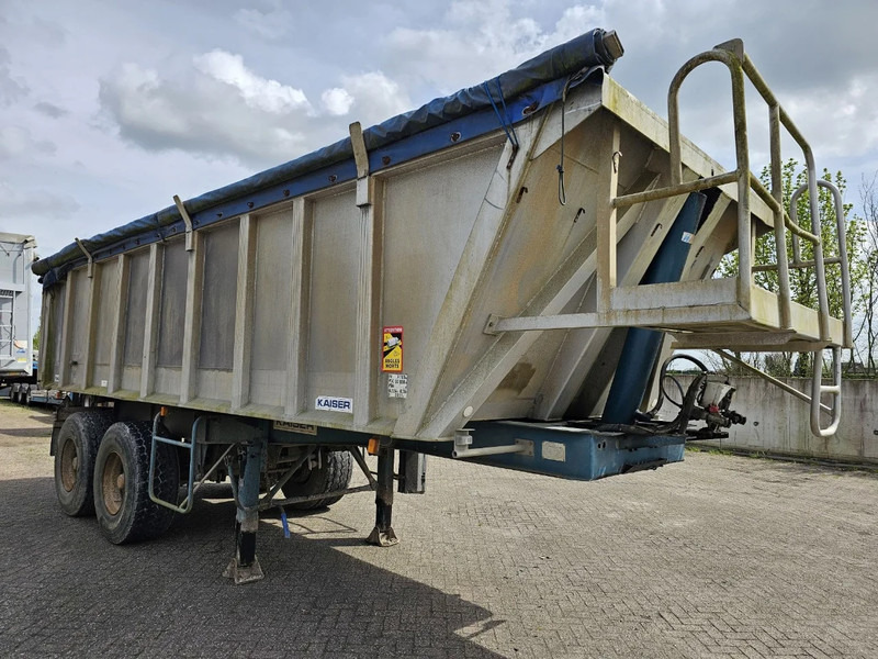 Kaiser STEEL CHASSIS - ALU BUCKET - STEELSPRING - DRUM BRAKES - Tipper semi-trailer: picture 3 Kaiser STEEL CHASSIS - ALU BUCKET - STEELSPRING - DRUM BRAKES - Tipper semi-trailer: picture 3