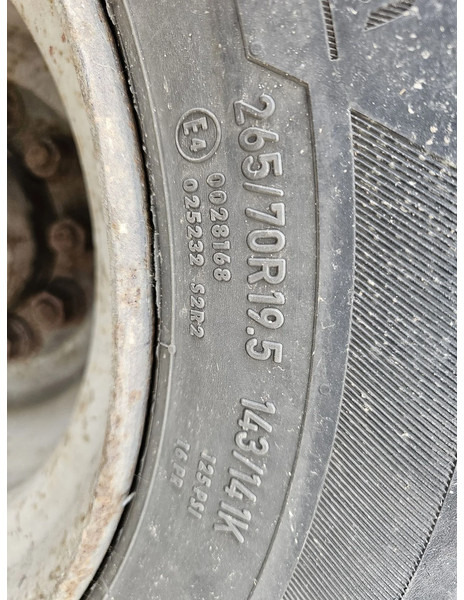 Dolly trailer Nooteboom 265/70R19.5 met draaikrans: picture 10