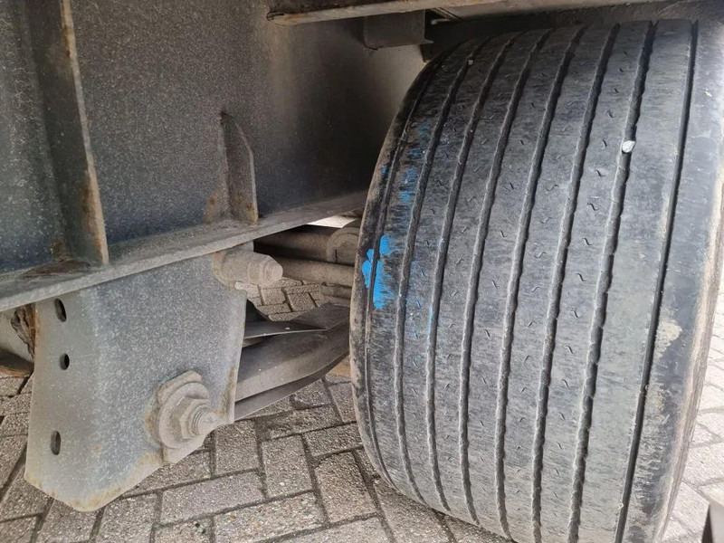 Dropside/ Flatbed trailer Van Hool 13.60 M LONG 1 M HIGH - SUPER SINGLE TIRES - DRUM BRAKES: picture 14