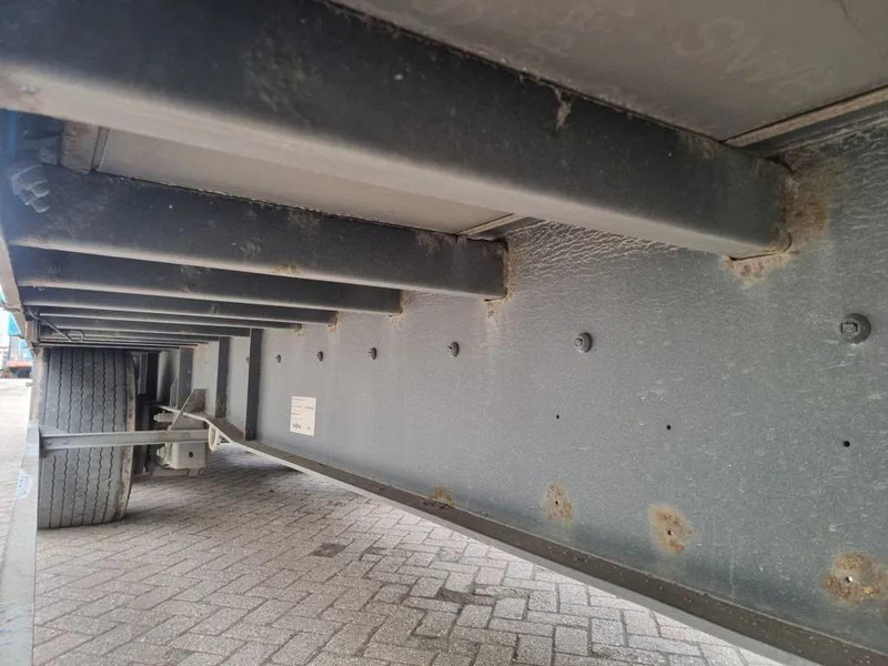 Dropside/ Flatbed trailer Van Hool 13.60 M LONG 1 M HIGH - SUPER SINGLE TIRES - DRUM BRAKES: picture 15