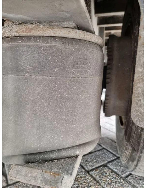 Dropside/ Flatbed trailer Van Hool 13.60 M LONG 1 M HIGH - SUPER SINGLE TIRES - DRUM BRAKES: picture 17