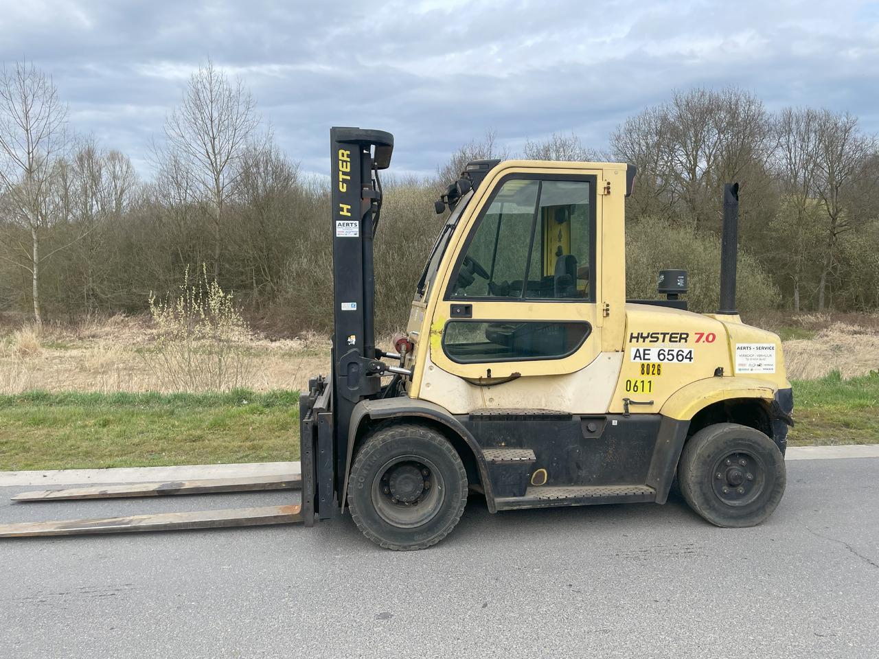 Hyster H7.0FT - Diesel forklift: picture 1 Hyster H7.0FT - Diesel forklift: picture 1