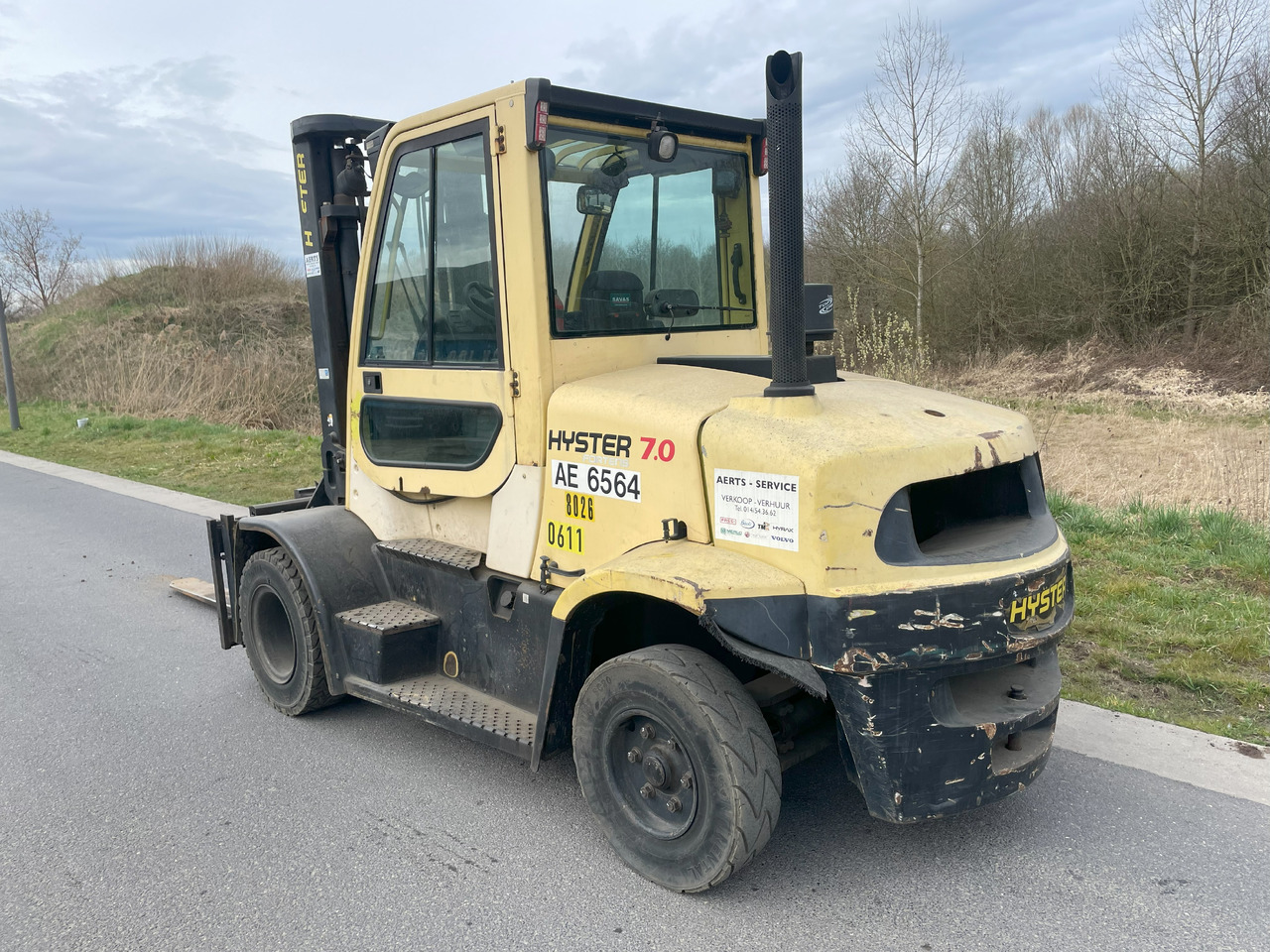 Hyster H7.0FT - Diesel forklift: picture 3 Hyster H7.0FT - Diesel forklift: picture 3