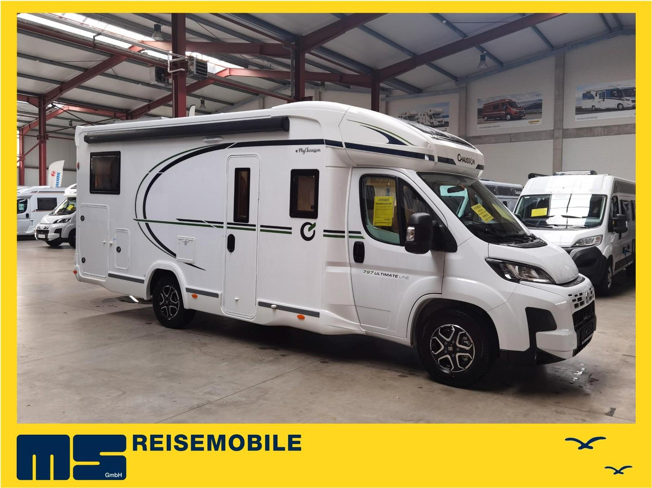 Chausson 797 ULTIMATE / -2026- / 180PS-8G. / EINZELBETTEN - Semi-integrated motorhome: picture 1 Chausson 797 ULTIMATE / -2026- / 180PS-8G. / EINZELBETTEN - Semi-integrated motorhome: picture 1