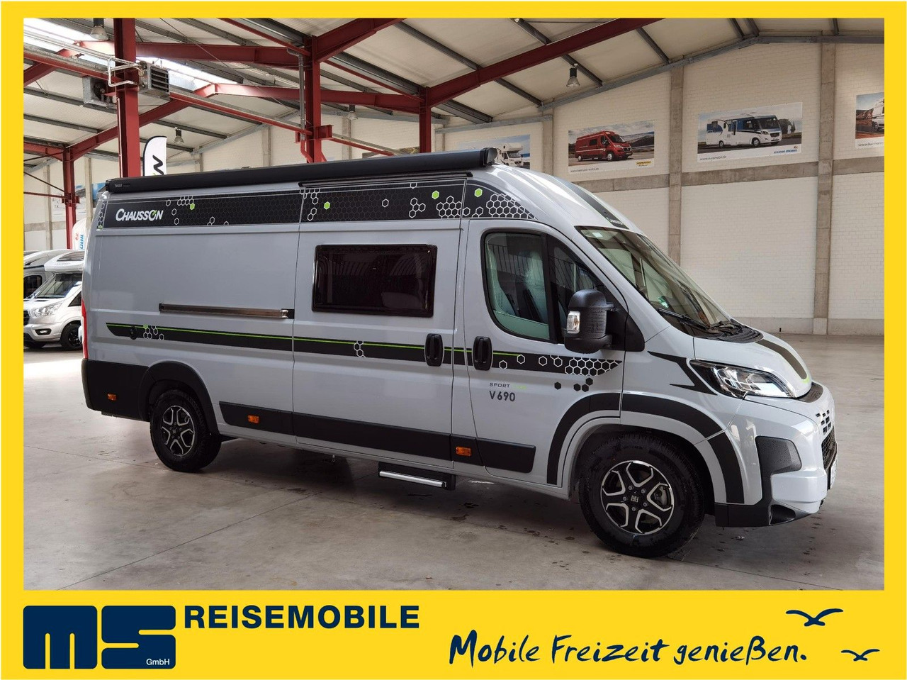 Chausson V690 SPORT LINE / 140PS-8G / XL -HUBBETT E.-BIKE - Camper van: picture 1 Chausson V690 SPORT LINE / 140PS-8G / XL -HUBBETT E.-BIKE - Camper van: picture 1