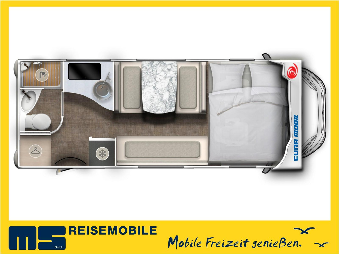 Eura Mobil ACTIVA ONE 630 LS / -2025- / 140PS / RAUMWUNDER - Alcove motorhome: picture 2 Eura Mobil ACTIVA ONE 630 LS / -2025- / 140PS / RAUMWUNDER - Alcove motorhome: picture 2