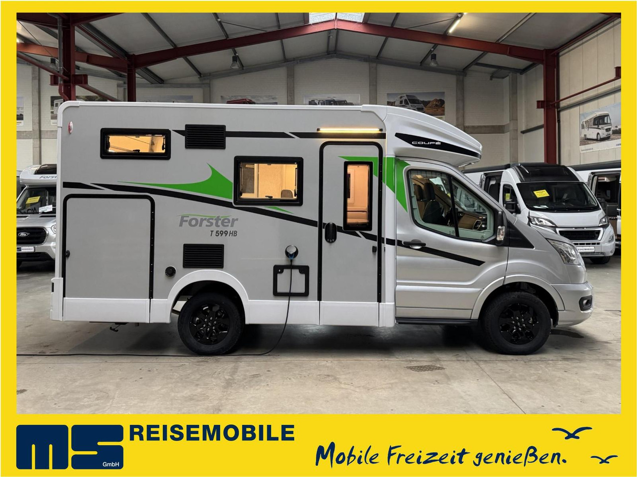 Forster T 599 HBN COUPÈ /-MODELL 2026- / 165PS-AUTOMATIK - Semi-integrated motorhome: picture 1 Forster T 599 HBN COUPÈ /-MODELL 2026- / 165PS-AUTOMATIK - Semi-integrated motorhome: picture 1