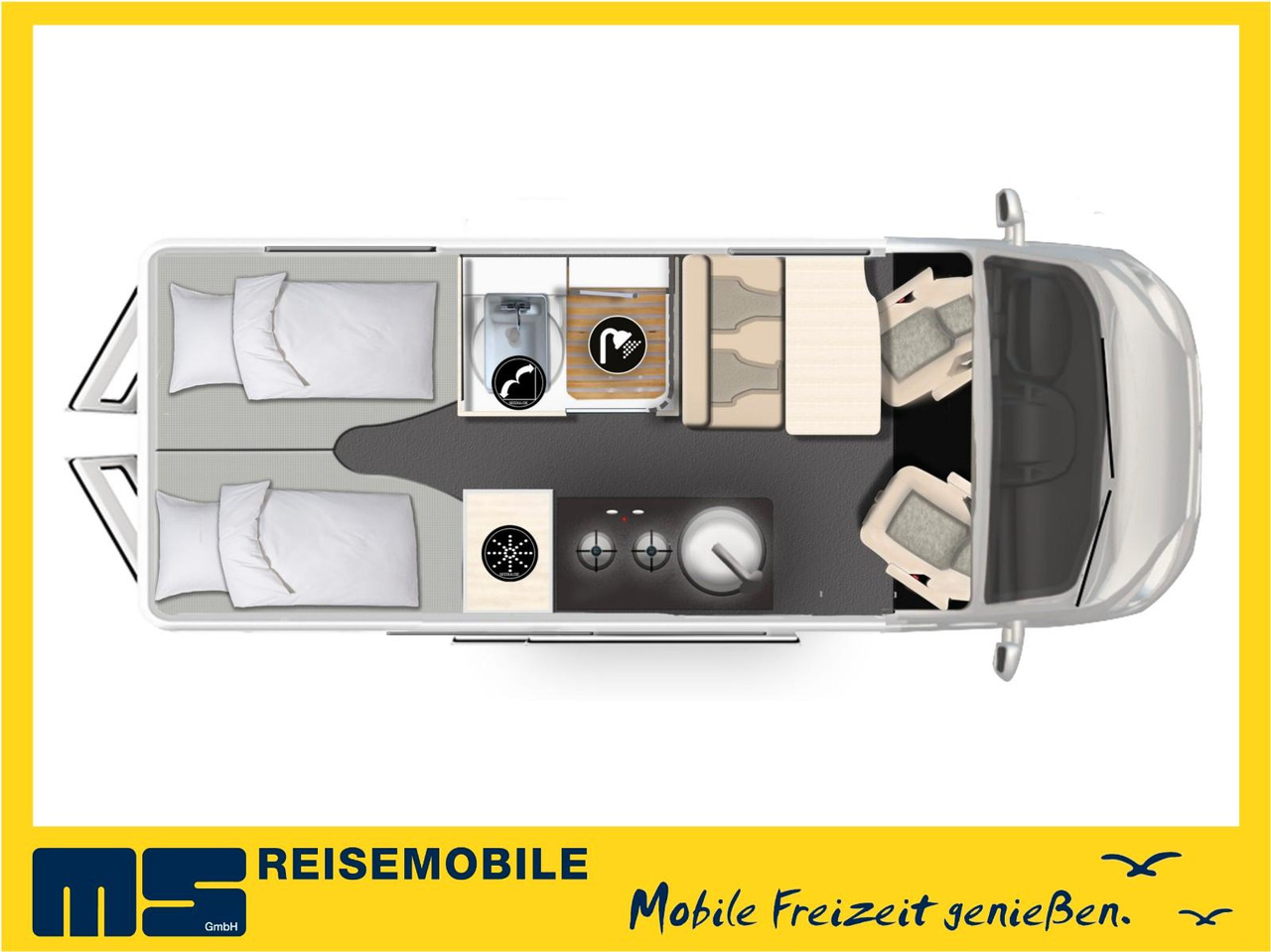 Karmann DEXTER 625 / -2026- / 140PS / EINZELBETTEN - Camper van: picture 2 Karmann DEXTER 625 / -2026- / 140PS / EINZELBETTEN - Camper van: picture 2