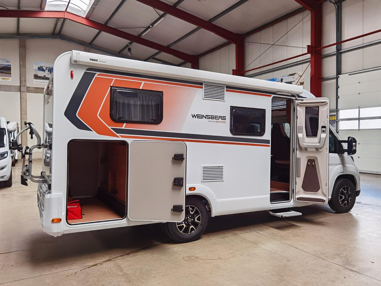 Semi-integrated motorhome Weinsberg CARACOMPACT 600 MEG EDITION PEPPER /EINZELBETTEN: picture 9