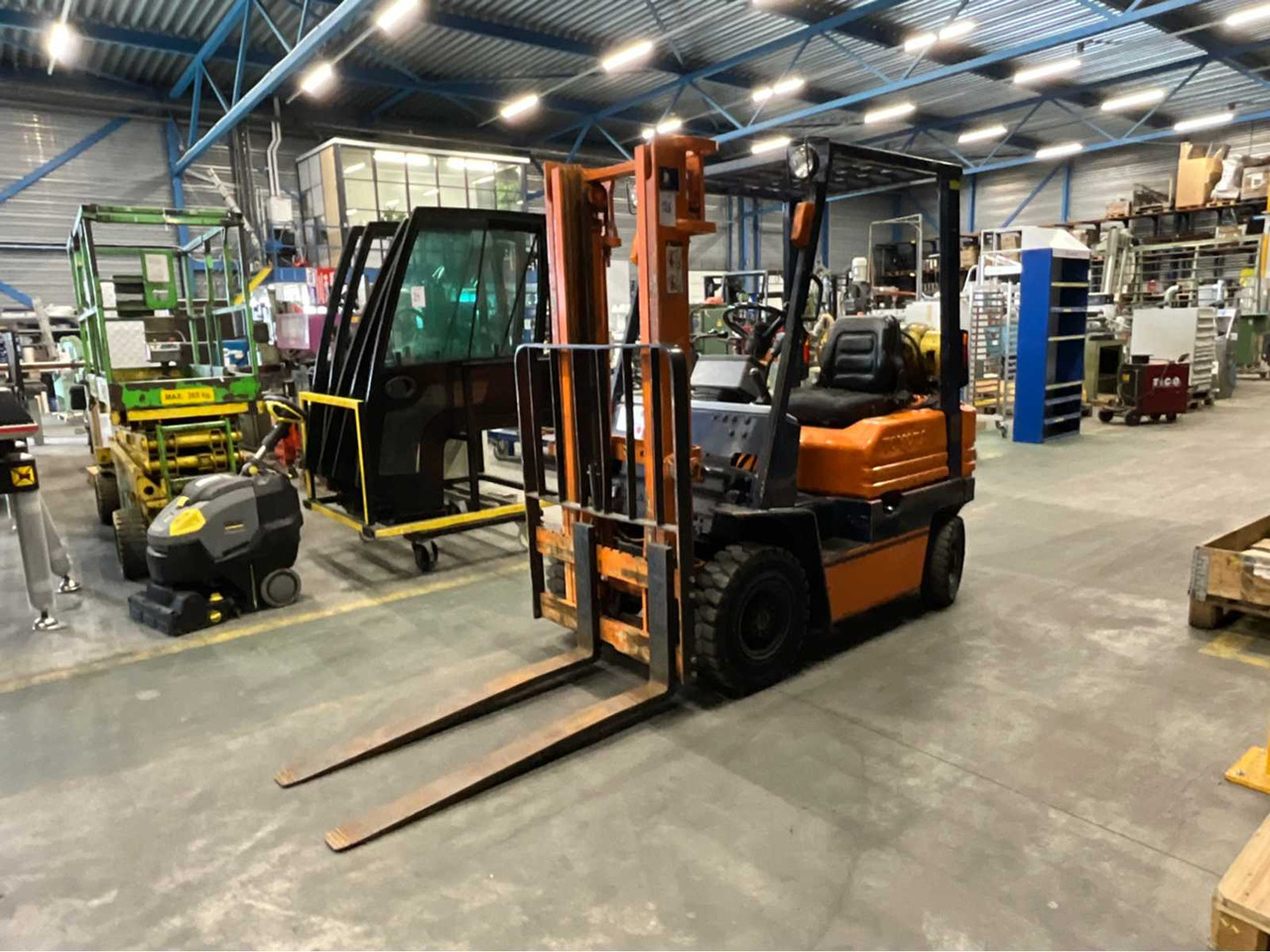 1991 TOYOTA 42 5FGF 14 FORKLIFT - Forklift: picture 2 1991 TOYOTA 42 5FGF 14 FORKLIFT - Forklift: picture 2