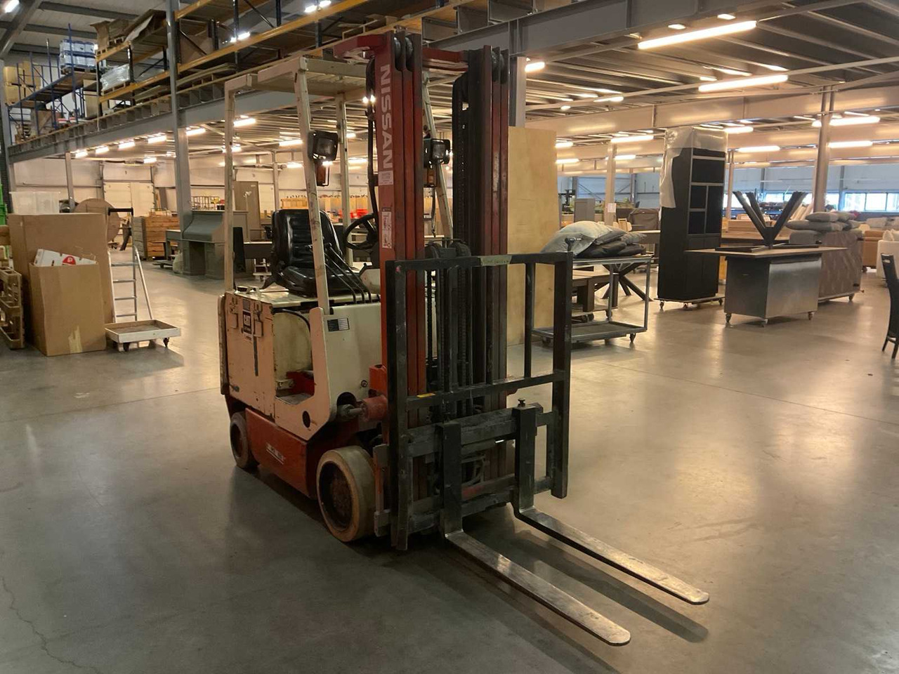 Forklift 1992 NISSAN CM01L15U FORKLIFT: picture 6