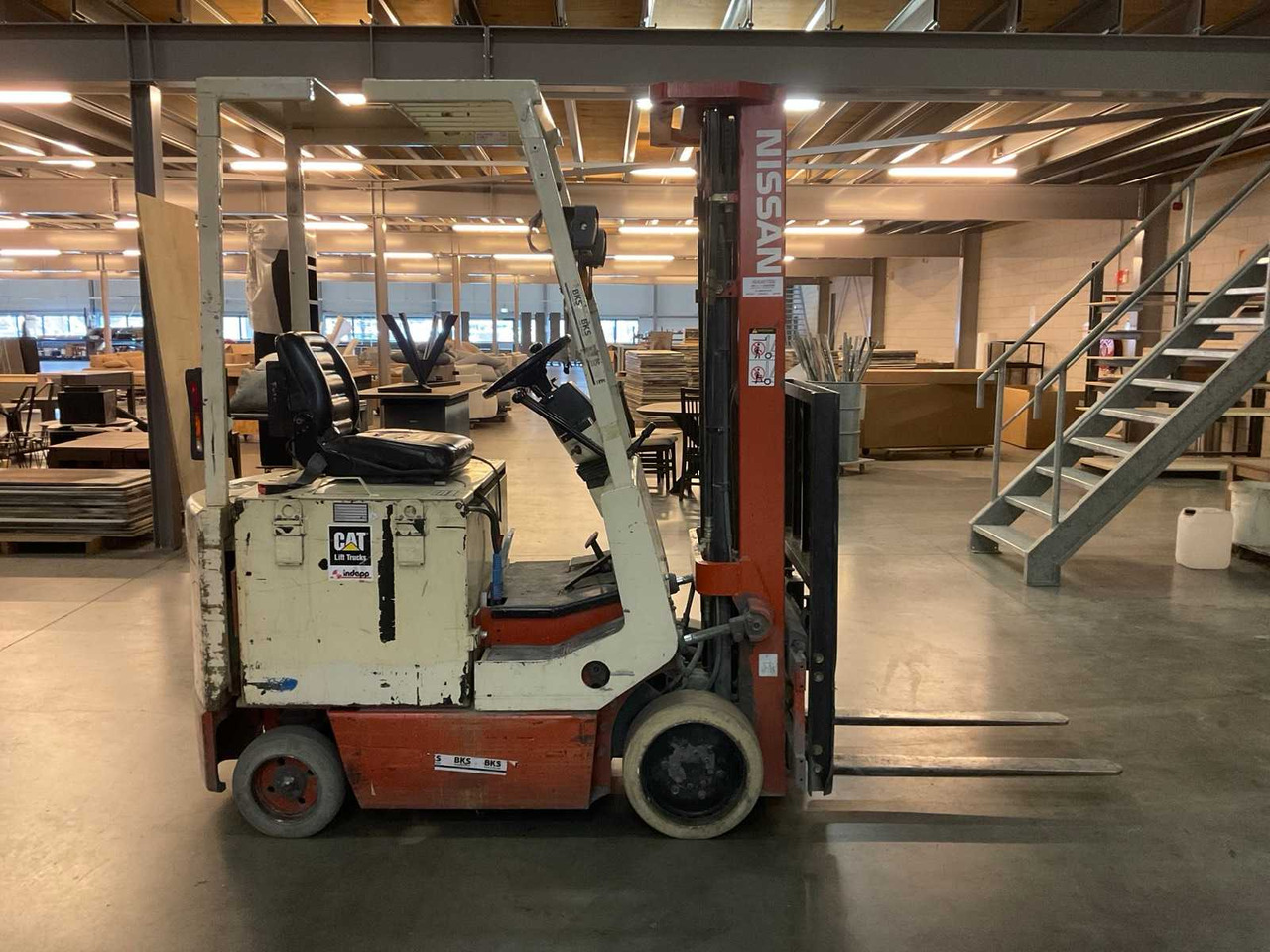 Forklift 1992 NISSAN CM01L15U FORKLIFT: picture 7