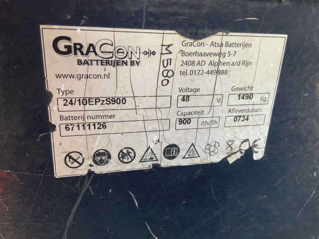 Forklift 2007 NYK FB15P FORKLIFT: picture 22