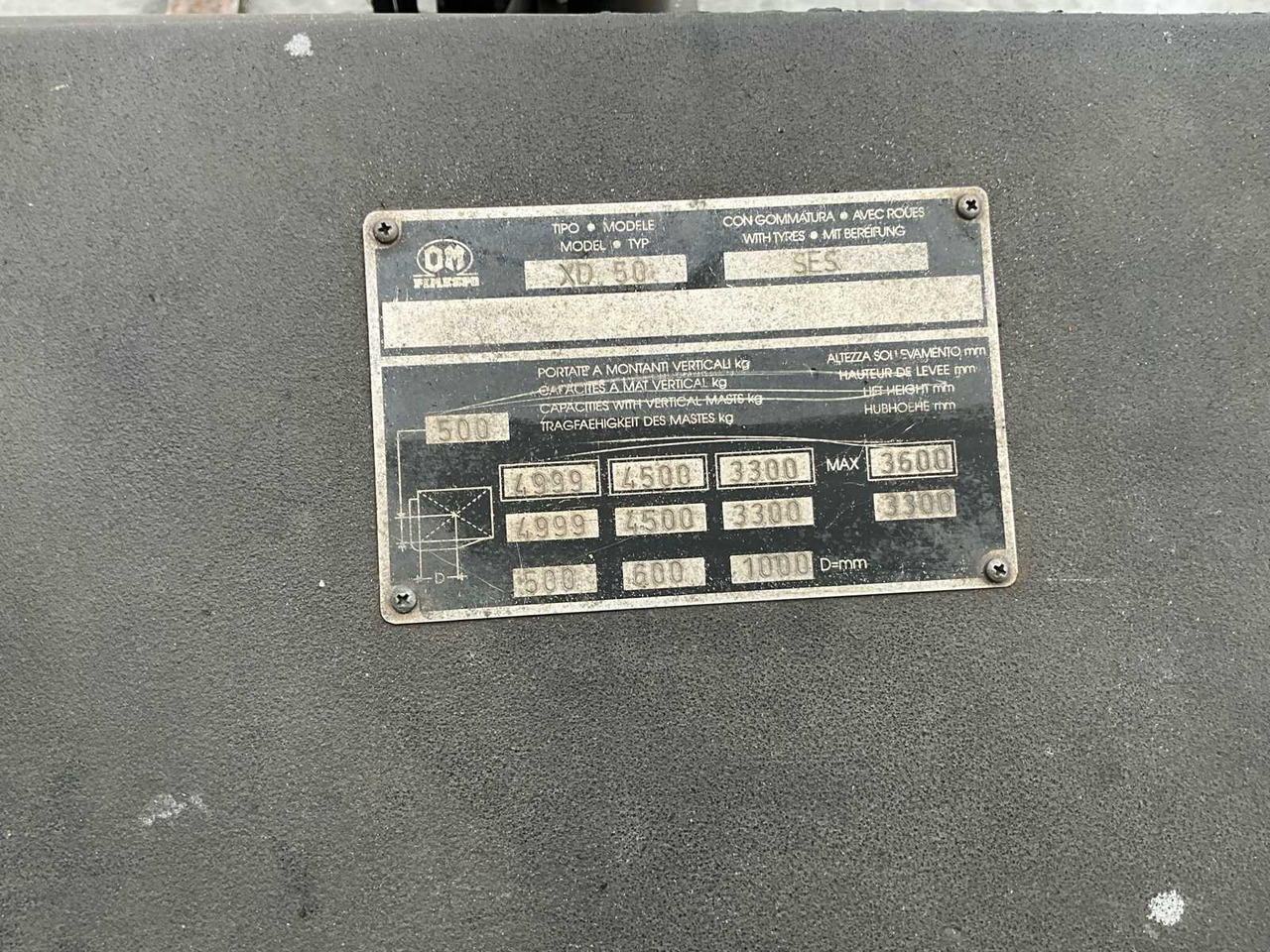 Forklift 2007 PIMESPO XD 50 FORKLIFT: picture 13