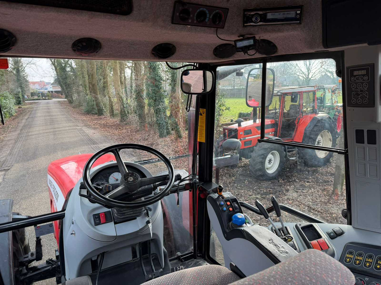 Farm tractor 2008 MASSEY FERGUSON 7480 DYNAVT FOUR WHEEL DRIVE FARM TRACTOR: picture 10
