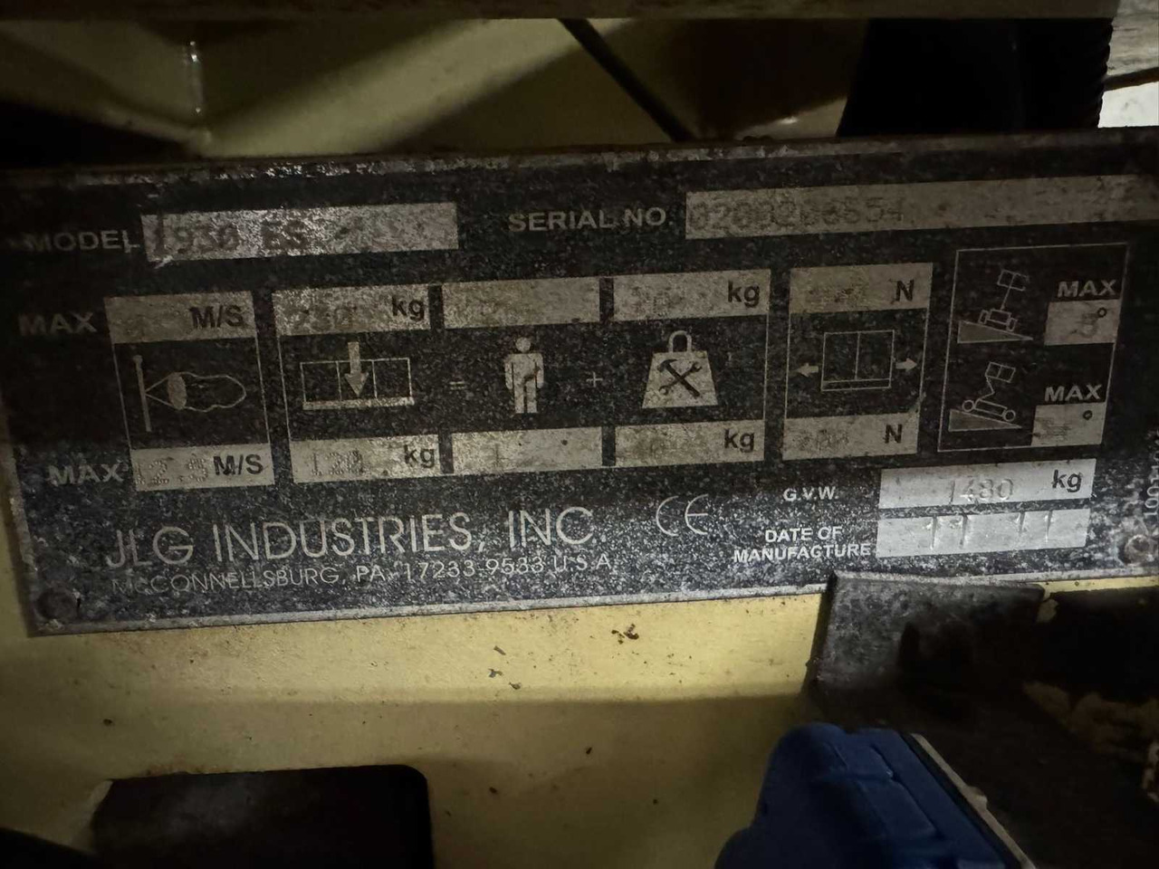 2011 JLG 1930ES AERIAL PLATFORM - Aerial platform: picture 2 2011 JLG 1930ES AERIAL PLATFORM - Aerial platform: picture 2