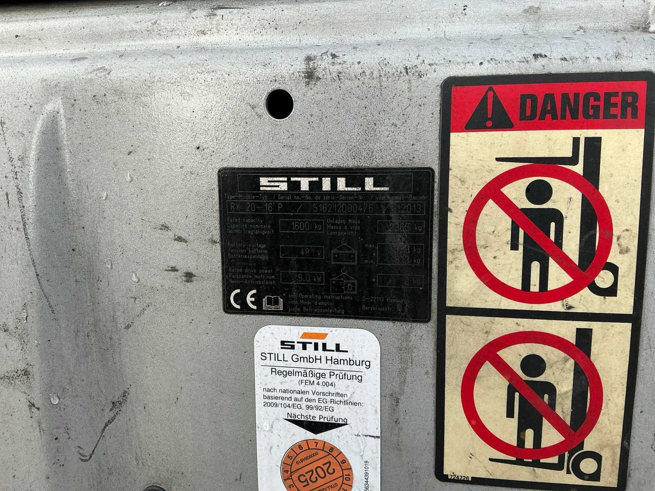 2013 STILL RX20-16 FORKLIFT - Forklift: picture 2 2013 STILL RX20-16 FORKLIFT - Forklift: picture 2