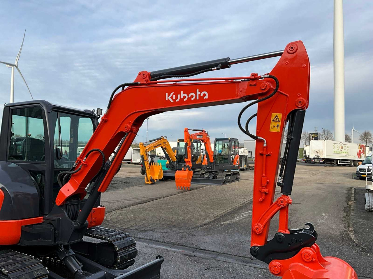 Excavator 2016 KUBOTA KX155-5 MIDI EXCAVATOR: picture 17