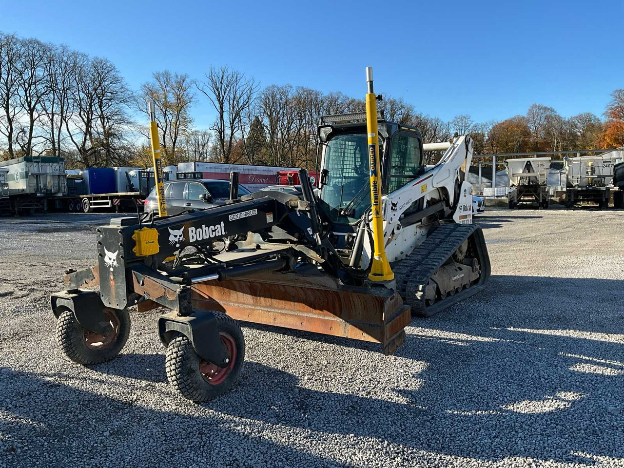 2020 BOBCAT T 870 + TRIMBLE GUIDED + GRADER 108 - Compact track loader: picture 1 2020 BOBCAT T 870 + TRIMBLE GUIDED + GRADER 108 - Compact track loader: picture 1