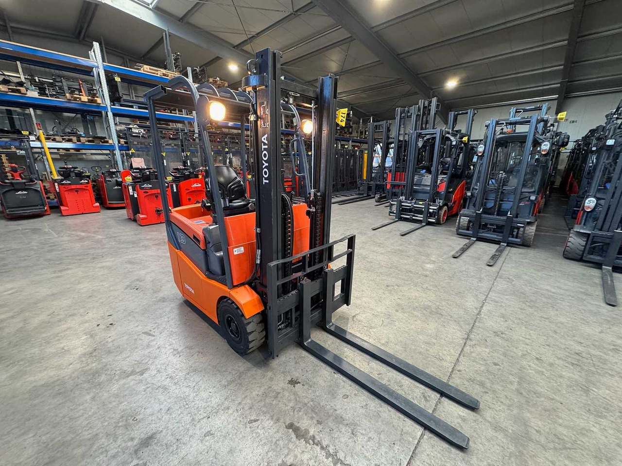 33/2015 TOYOTA 7FBEST13 1.300KG ELECTRIC FORKLIFT DUPLEX FREE LIFT 11.129 HOURS FORKLIFT - Forklift: picture 5 33/2015 TOYOTA 7FBEST13 1.300KG ELECTRIC FORKLIFT DUPLEX FREE LIFT 11.129 HOURS FORKLIFT - Forklift: picture 5
