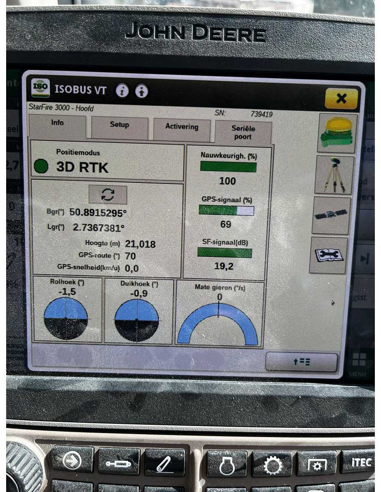 John Deere StarFire 3000 - Agricultural machinery: picture 3 John Deere StarFire 3000 - Agricultural machinery: picture 3