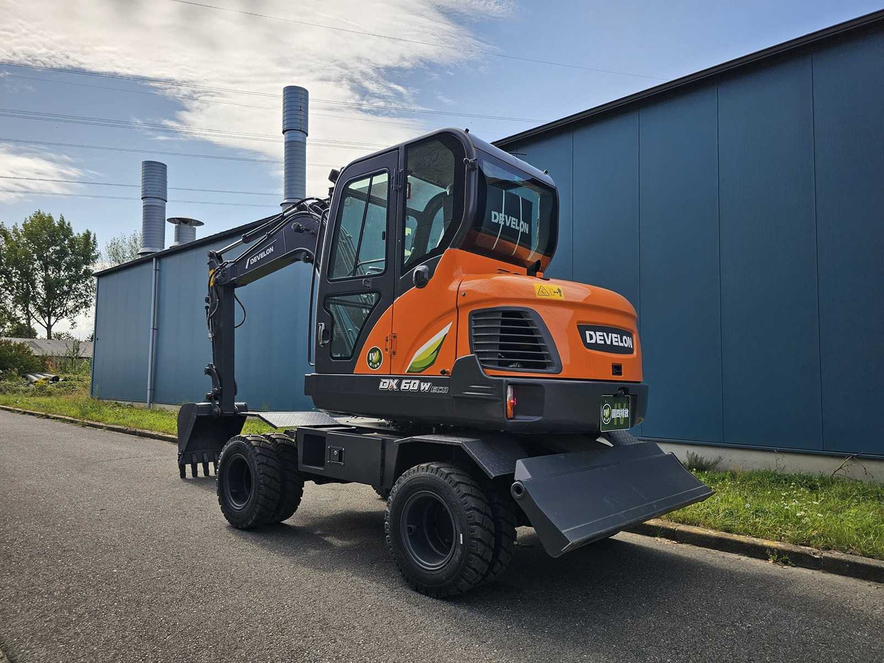 Develon DX60WN ECO-1 - Wheel excavator: picture 3 Develon DX60WN ECO-1 - Wheel excavator: picture 3