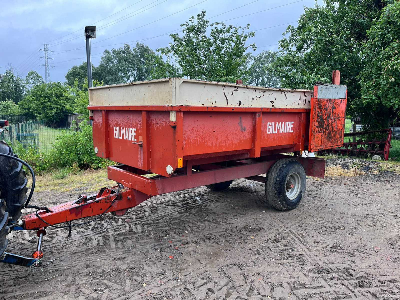 Gilmaire T-045 - Farm tipping trailer/ Dumper: picture 1 Gilmaire T-045 - Farm tipping trailer/ Dumper: picture 1
